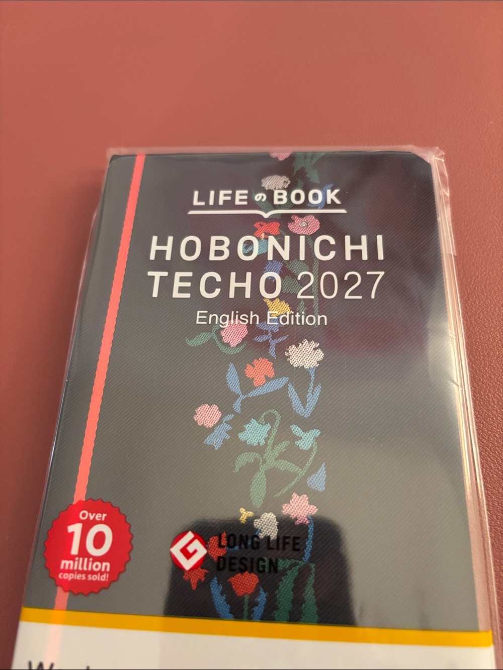 Hobonichi Techo Weeks 2027 - Yoshie Watanabe: Petit Bloom NEW original package - Picture 8 of 11